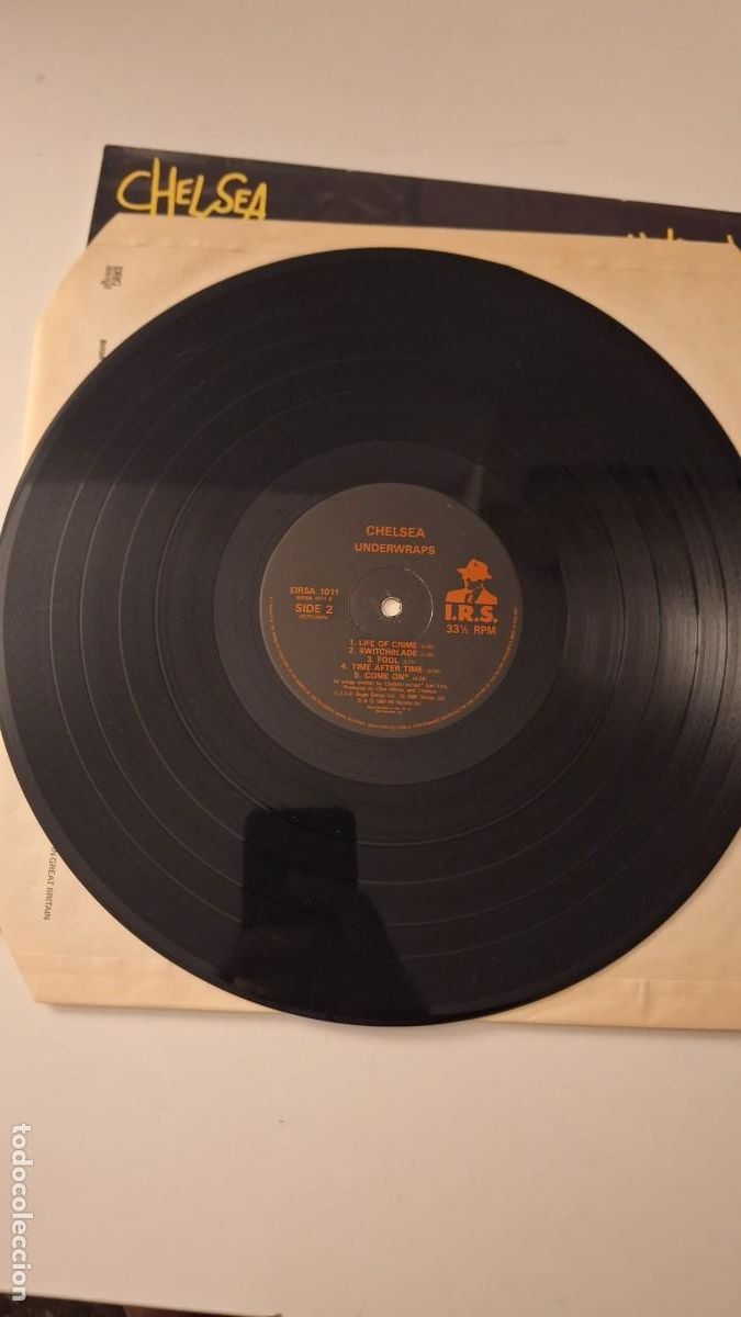 Discos de vinilo: Chelsea &lrm;&ndash; Underwraps vinilo 1989 - Foto 3