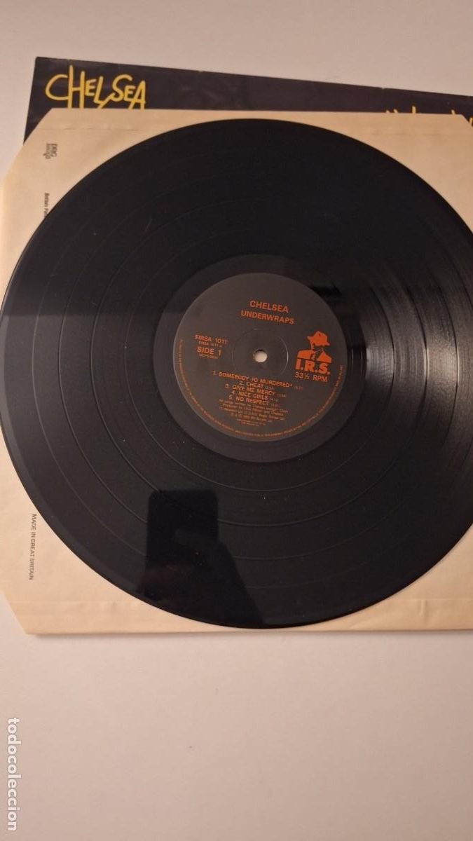 Discos de vinilo: Chelsea &lrm;&ndash; Underwraps vinilo 1989 - Foto 4