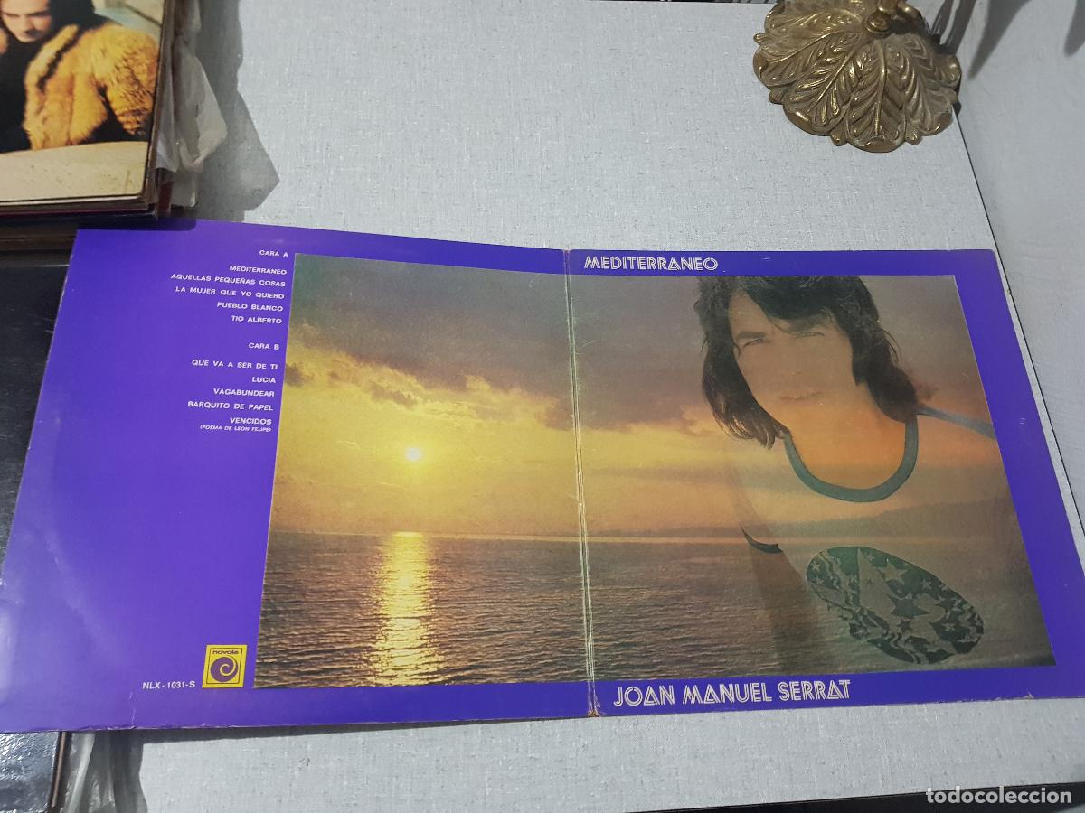 Discos de vinilo: JOAN MANUEL SERRAT-MEDITERRANEO - Foto 1