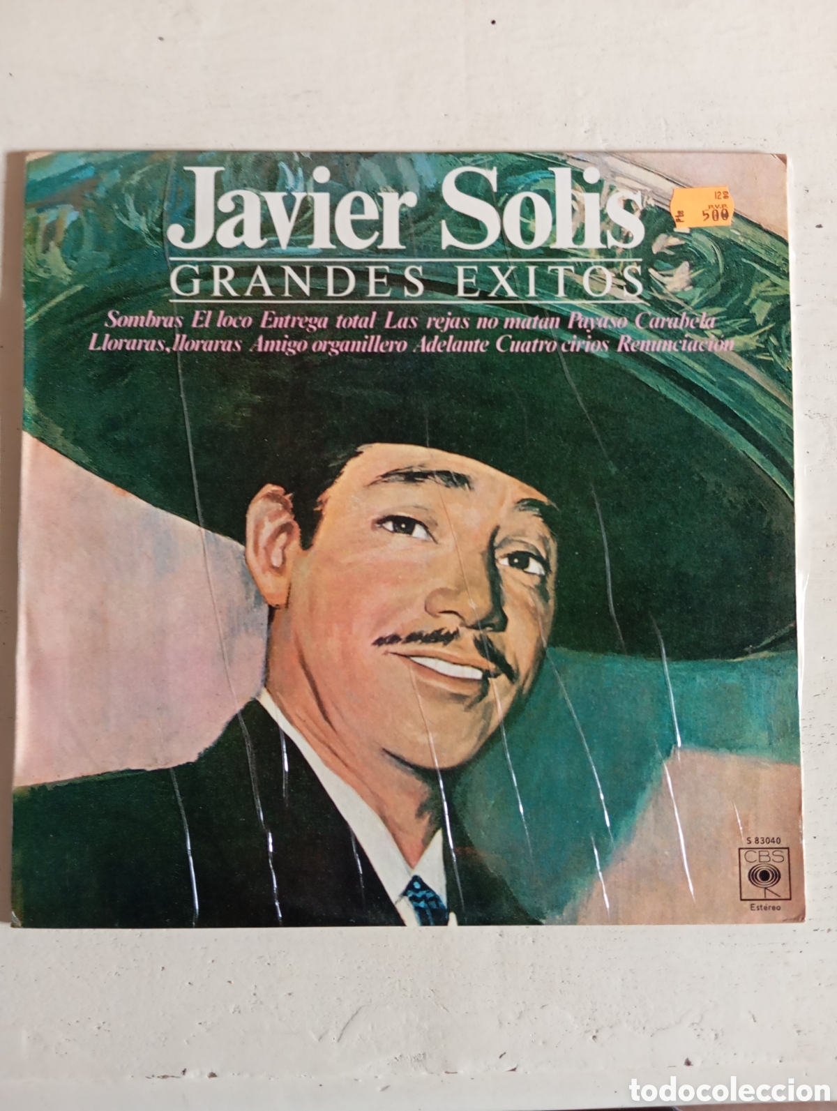 Discos de vinilo: JAVIER SOLIS - GRANDES EXITOS - DISCOS CBS - 1978 - Foto 2