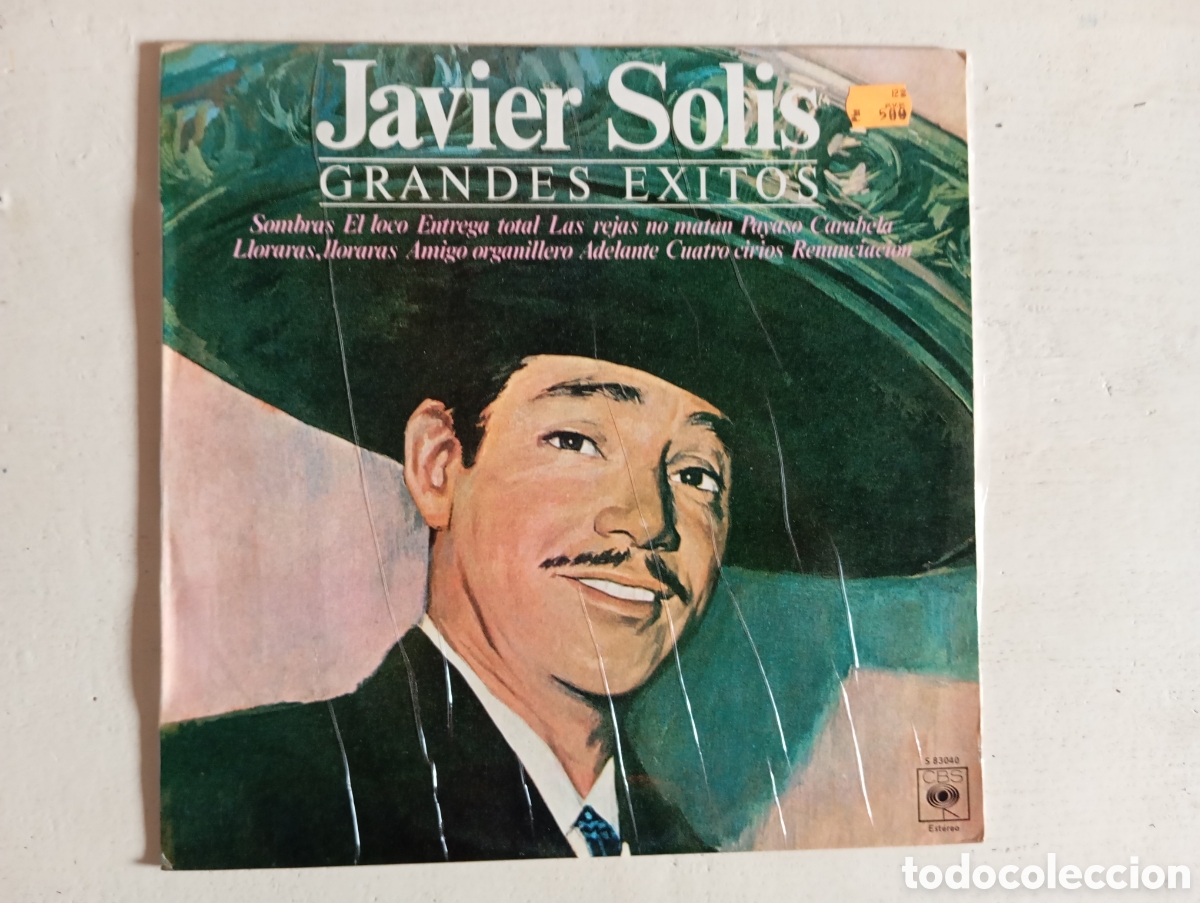 Discos de vinilo: JAVIER SOLIS - GRANDES EXITOS - DISCOS CBS - 1978 - Foto 1
