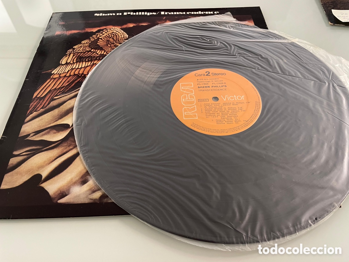 Discos de vinilo: Disco de vinilo. Shawn Phillips/Transcendence. RCA 1979 - Foto 2