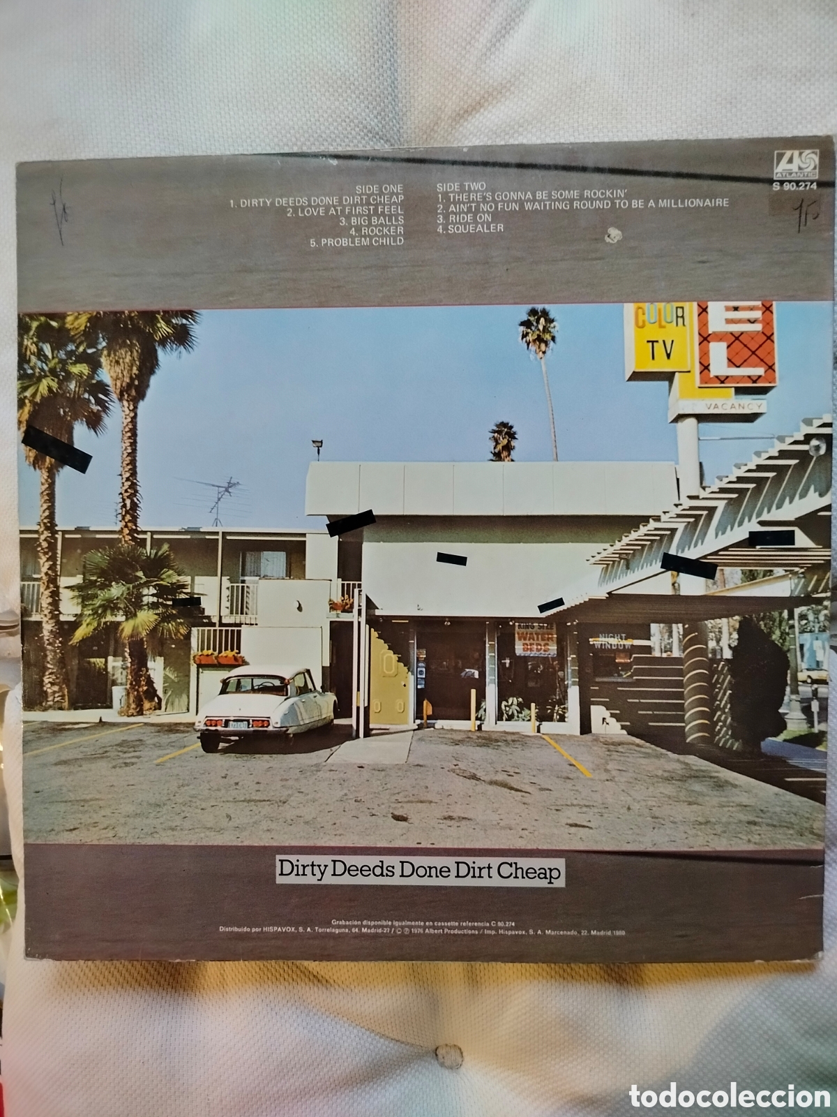 Discos de vinilo: AC/DC LP Dirty Deeds... - Foto 2