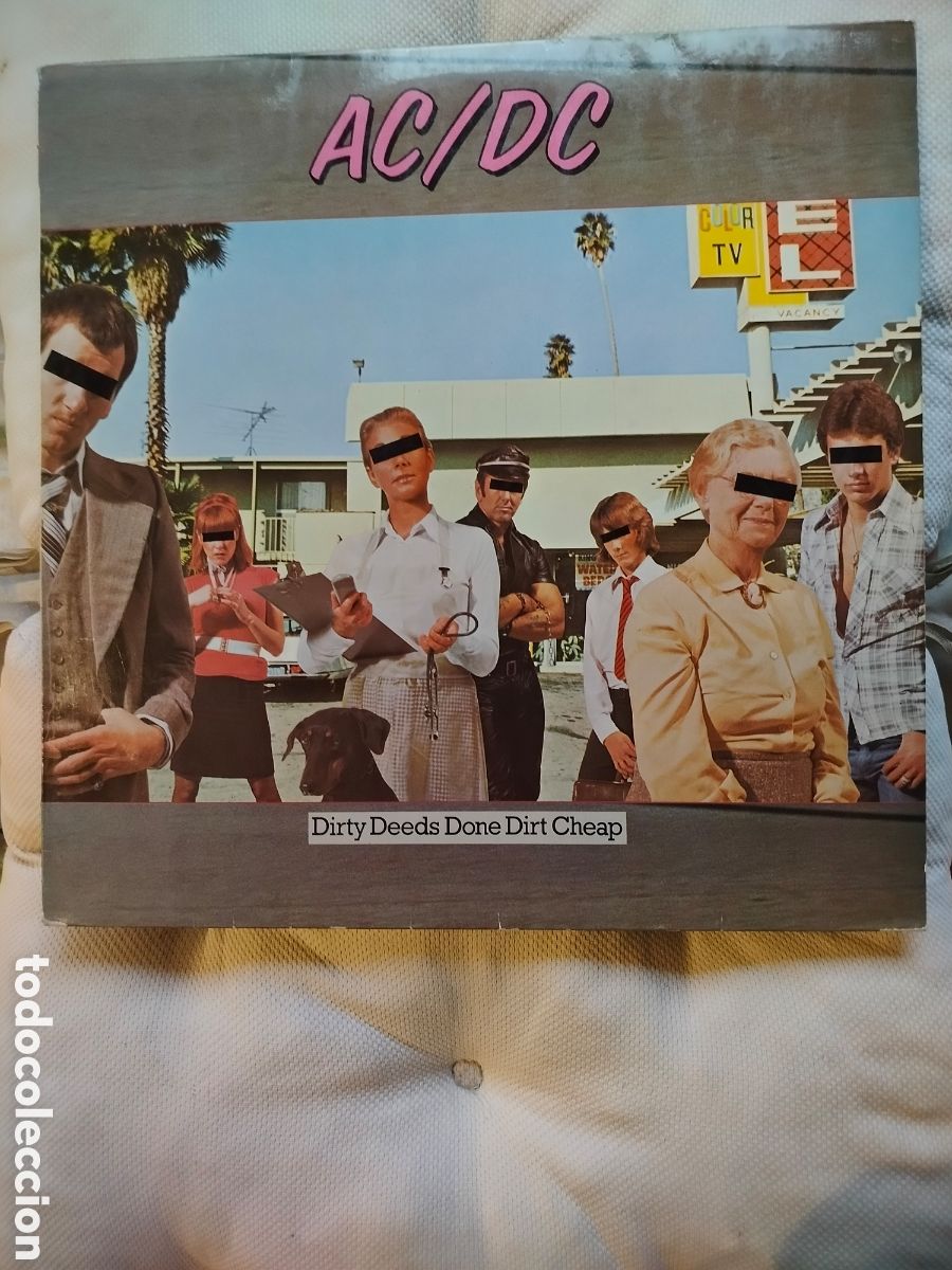 Discos de vinilo: AC/DC LP Dirty Deeds... - Foto 1