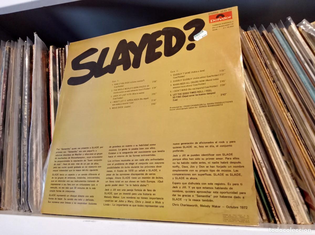 Discos de vinilo: Slade &lrm;&ndash; Slayed? - lp Spain 1973 - Foto 2