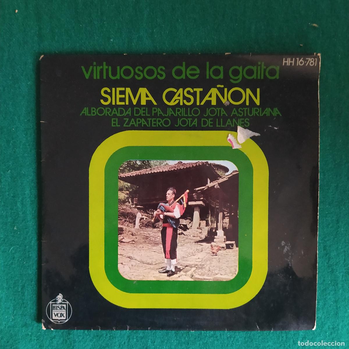 Discos de vinilo: Siema Casta&ntilde;on &ndash; Virtuosos De La Gaita - Foto 1