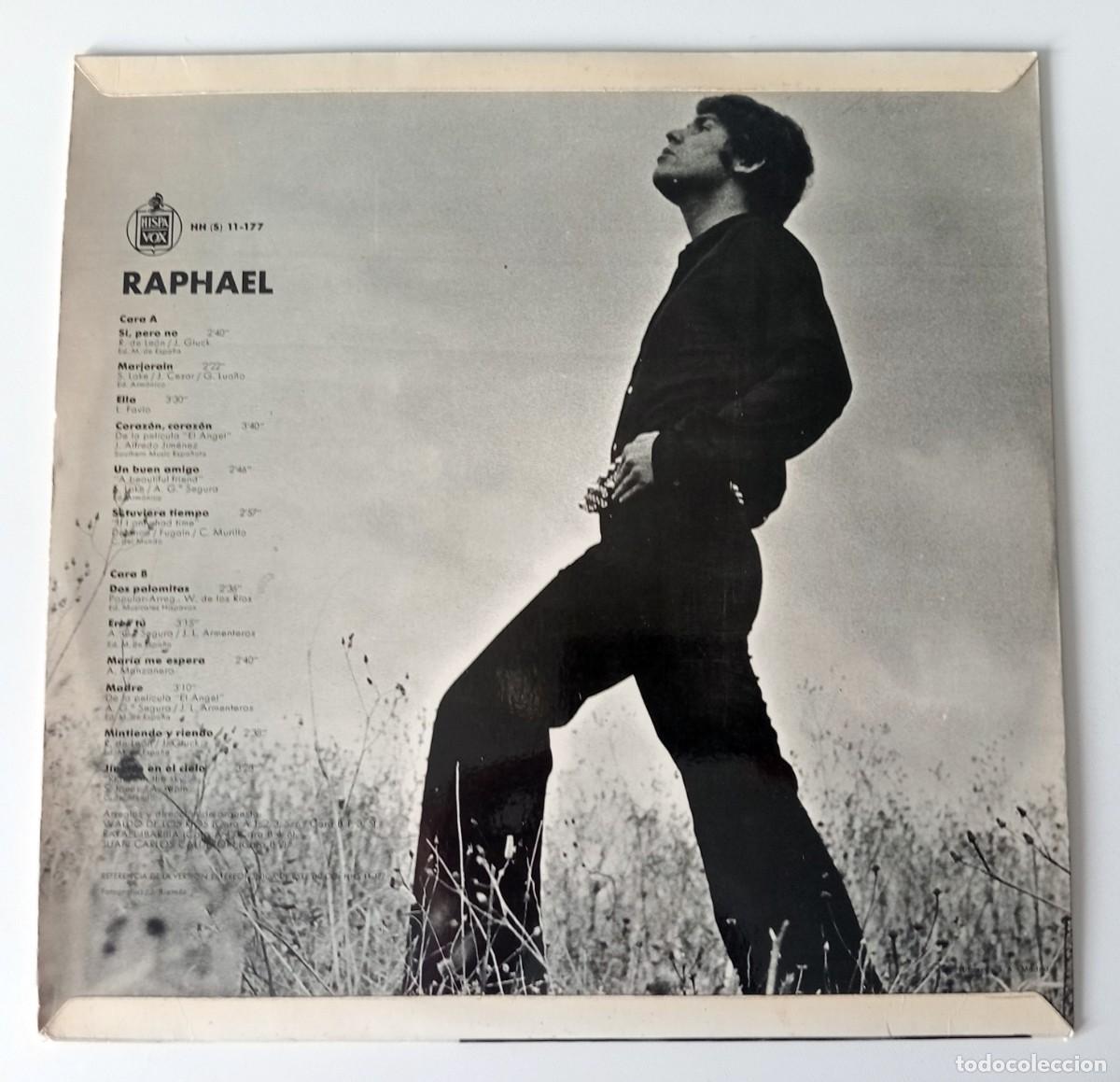 Discos de vinilo: LP RAPHAEL - AQU&Iacute;! (1969) - Foto 2