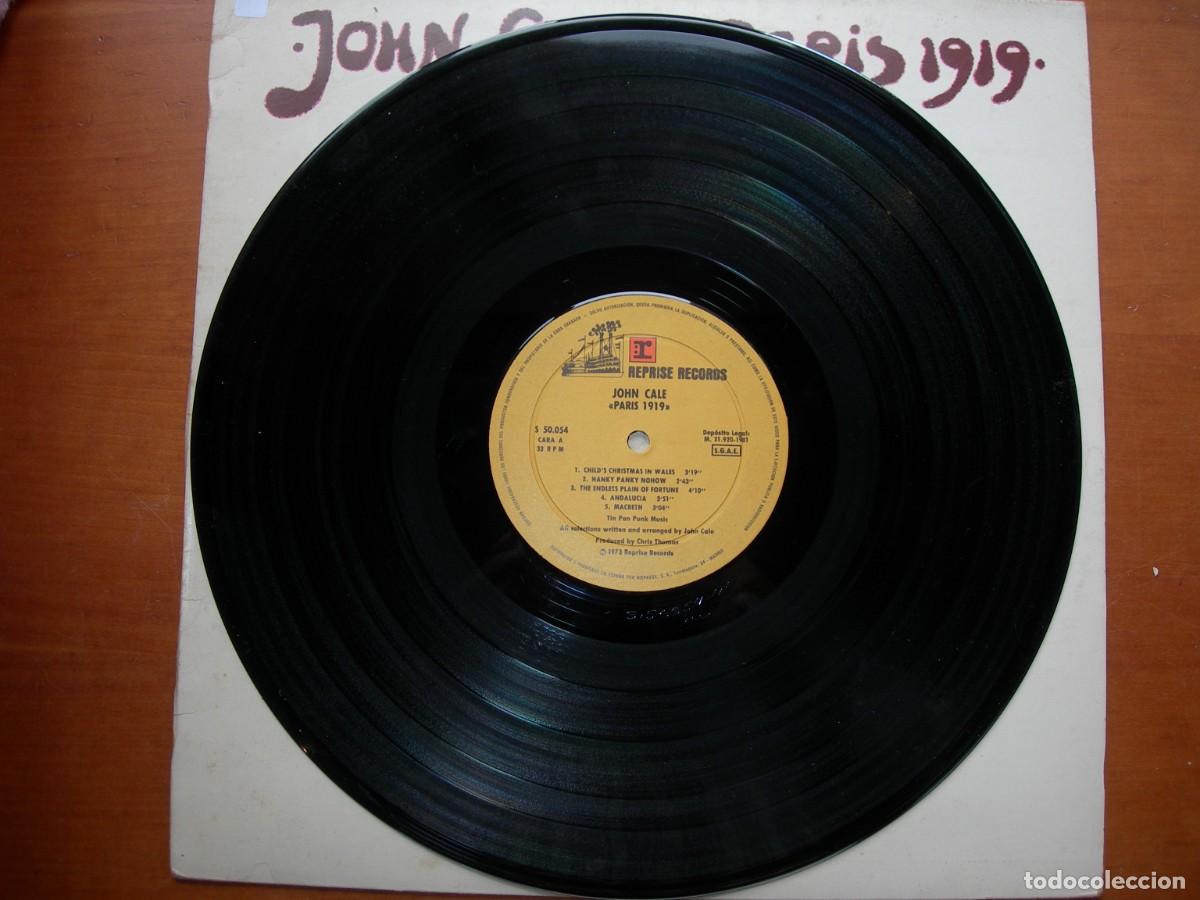 Discos de vinilo: JOHN CALE / PAR&Iacute;S 1919 / LP / 9 TEMAS / ROCK - Foto 2