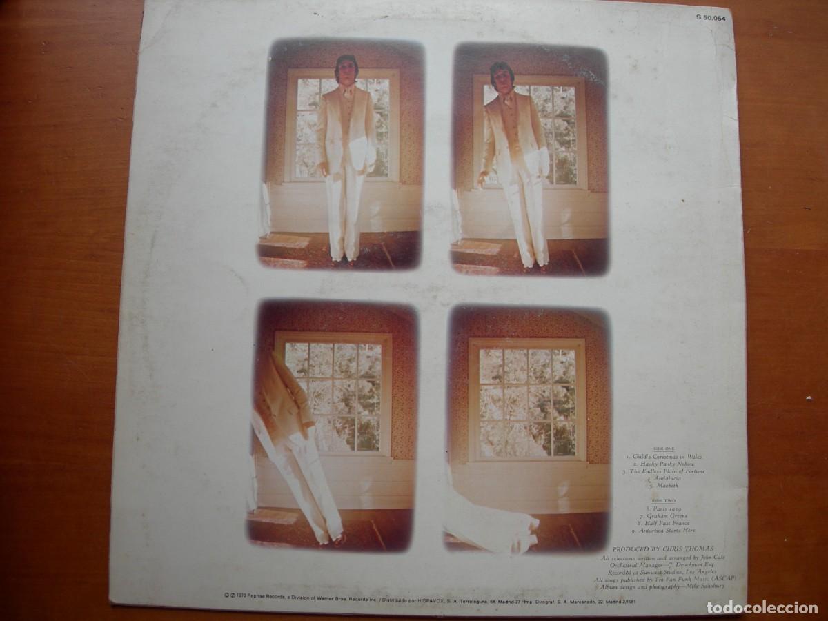 Discos de vinilo: JOHN CALE / PAR&Iacute;S 1919 / LP / 9 TEMAS / ROCK - Foto 3