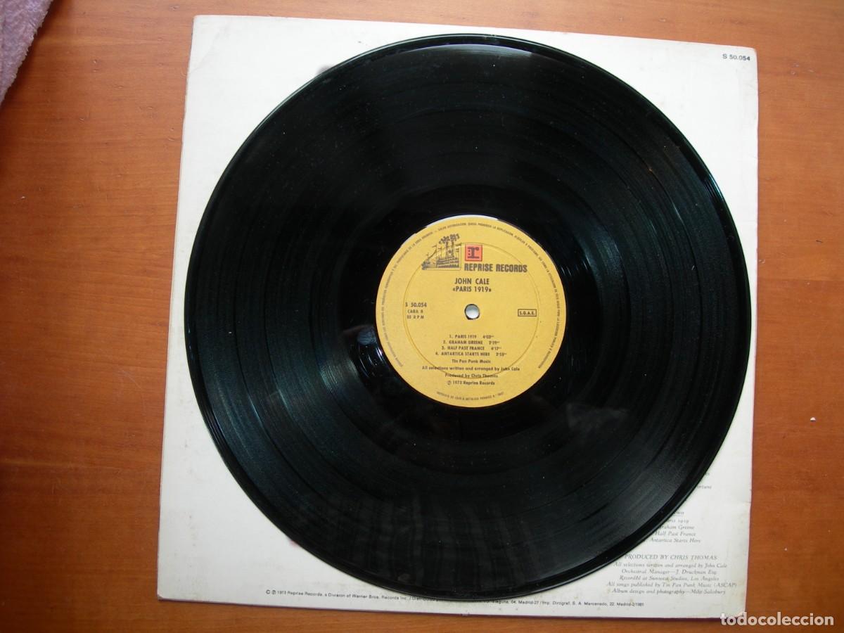 Discos de vinilo: JOHN CALE / PAR&Iacute;S 1919 / LP / 9 TEMAS / ROCK - Foto 4