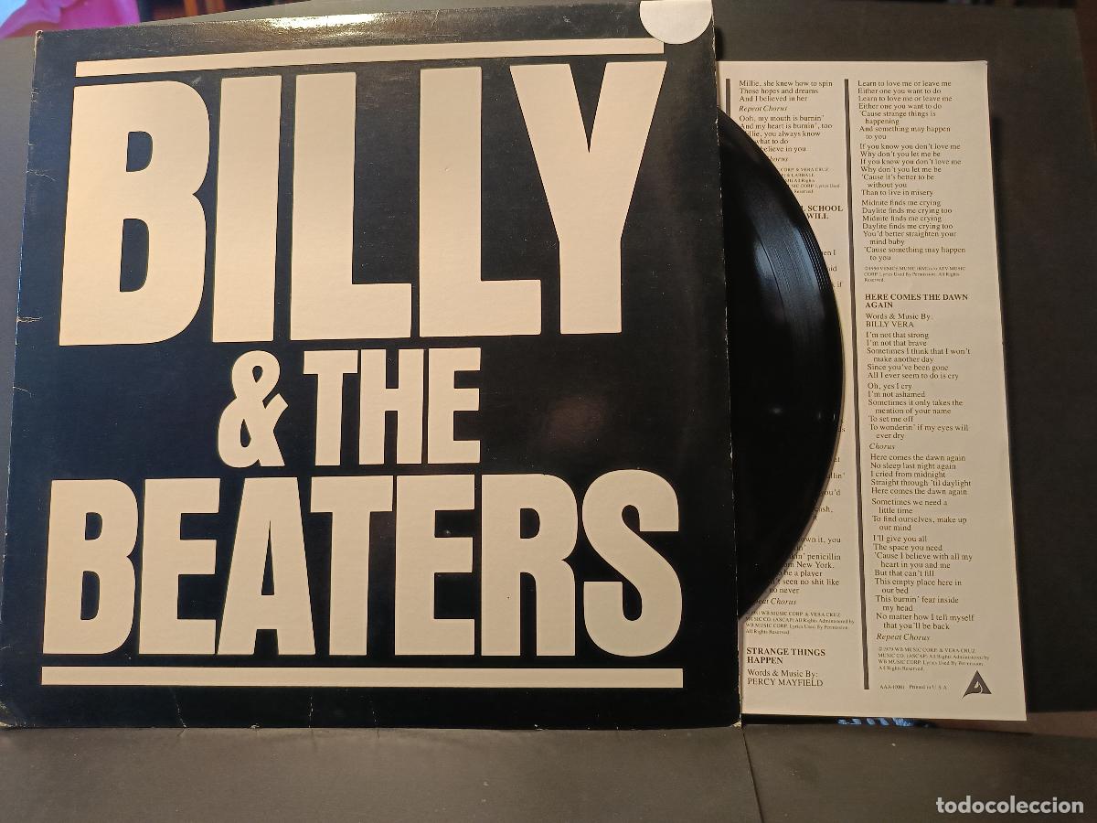 Discos de vinilo: BILLY & THE BEATERS BILLY (VERA) & THE BEATERS LP USA 1981 - Foto 1