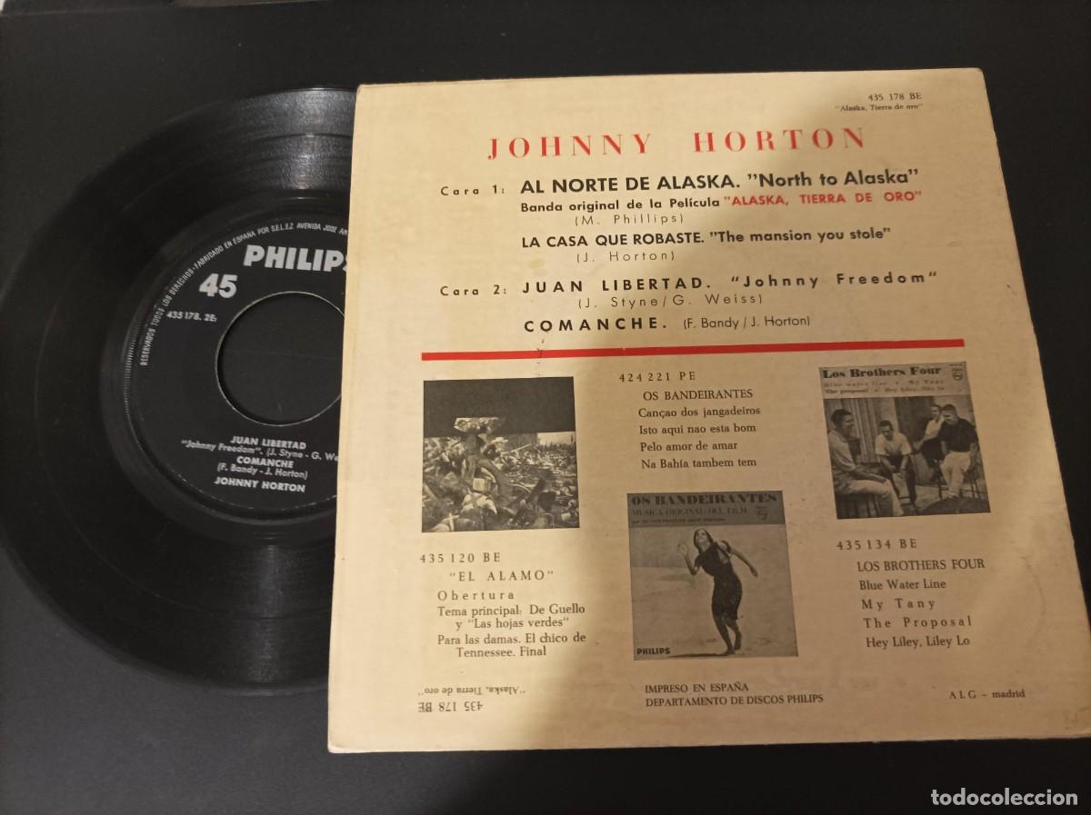 Discos de vinilo: Johnny Horton ep 1961 - Foto 2