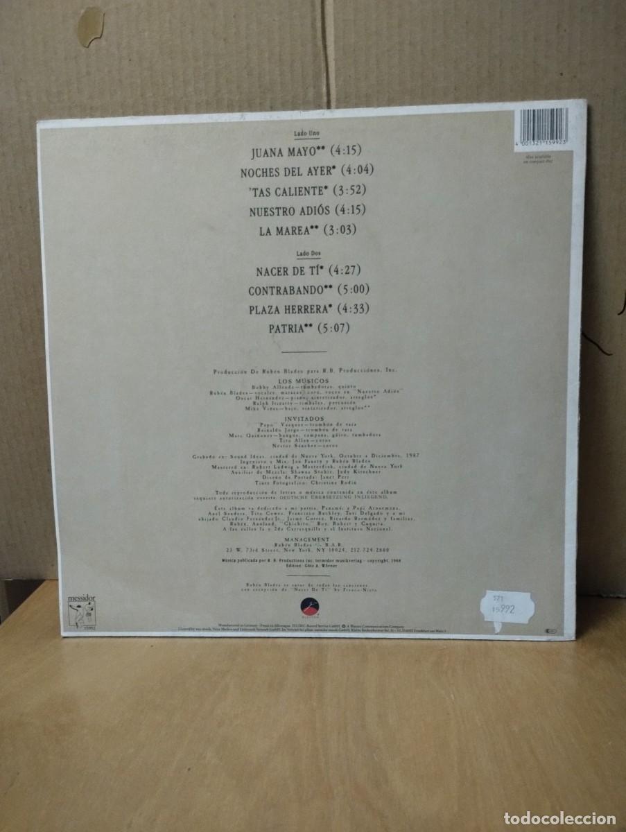Discos de vinilo: RUBEN BLADES ----ANTECEDENTE - Foto 2