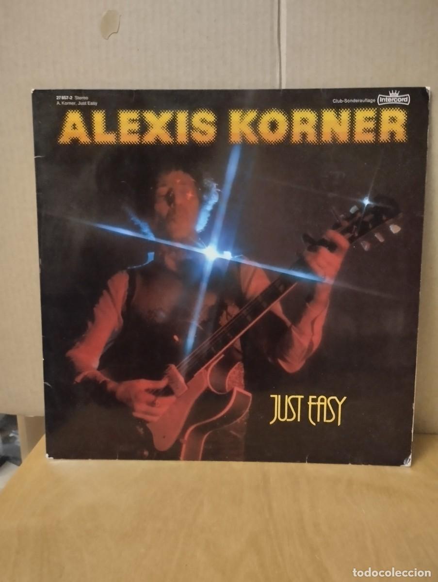Discos de vinilo: ALEXIS KORNER ---- JUST EASY - Foto 1