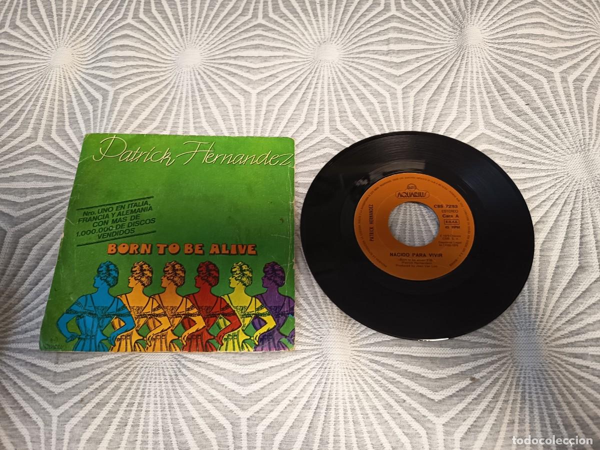 Discos de vinilo: Patrick Hernandez &ndash; Born To Be Alive. espa&ntilde;a, 1979 - Foto 1