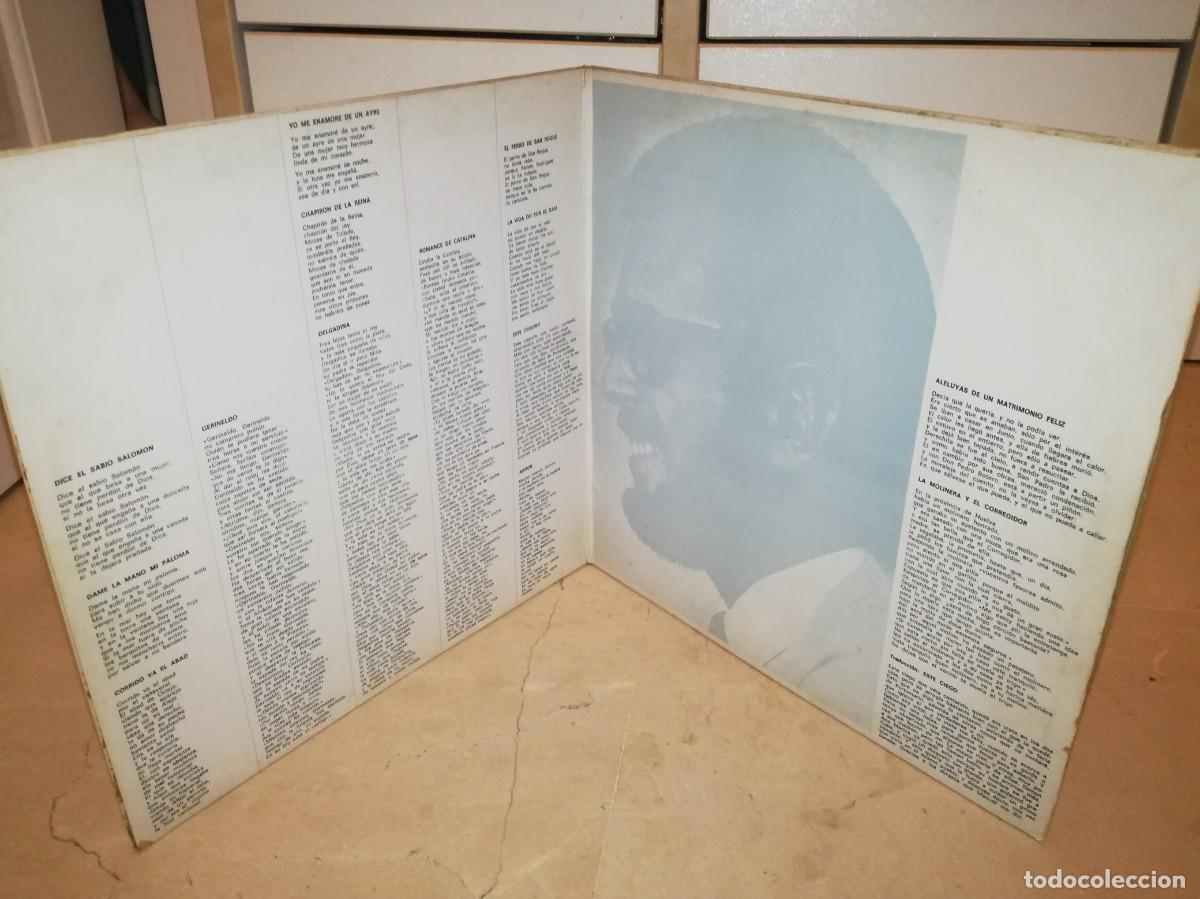 Discos de vinilo: JOAQUIN DIAZ-DE LA PICARESCA TRADICIONAL-GATEFOLD-ORIGINAL 1970 - Foto 3