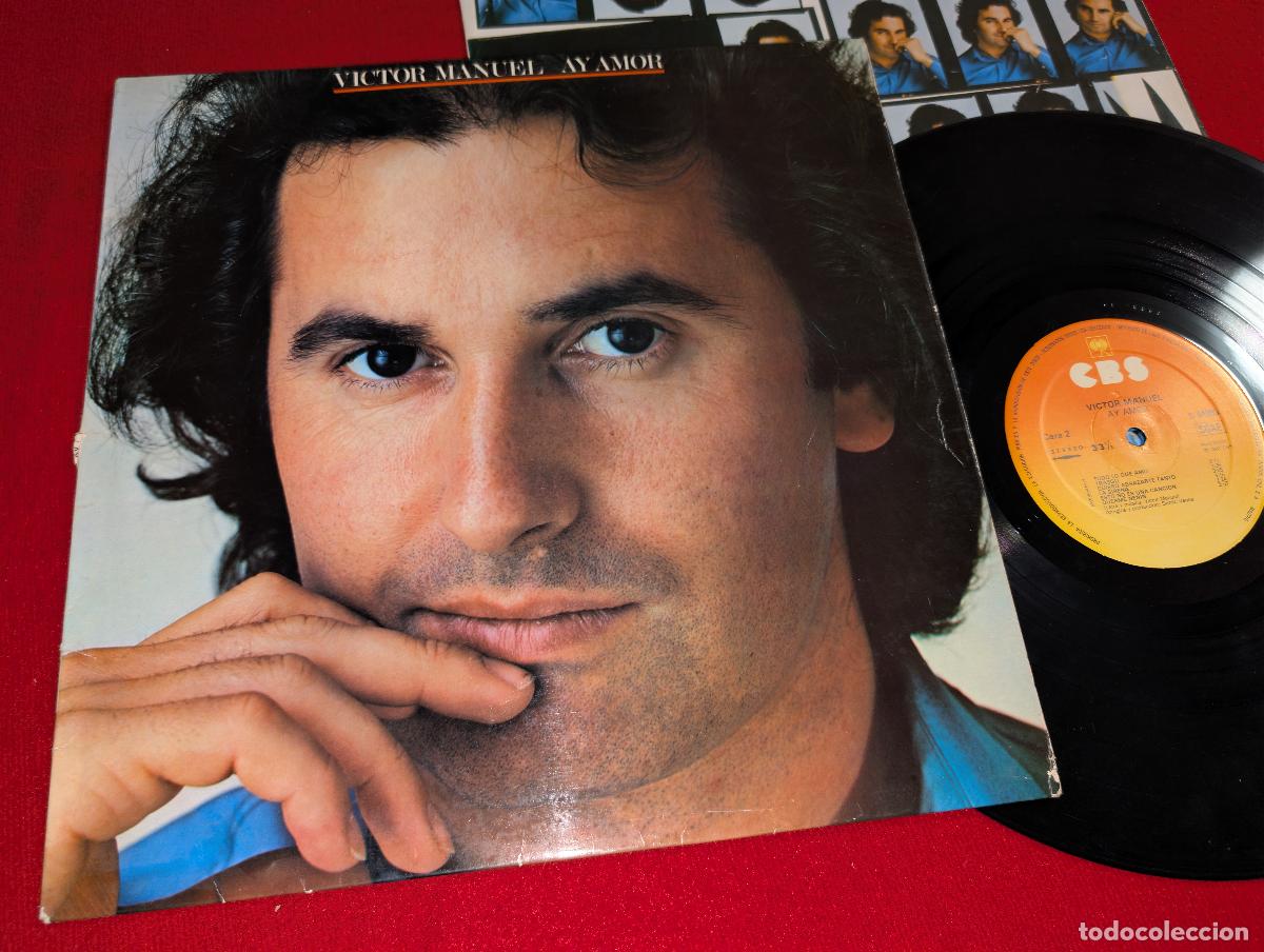 Discos de vinilo: VICTOR MANUEL Ay amor LP 1981 CBS - Foto 1