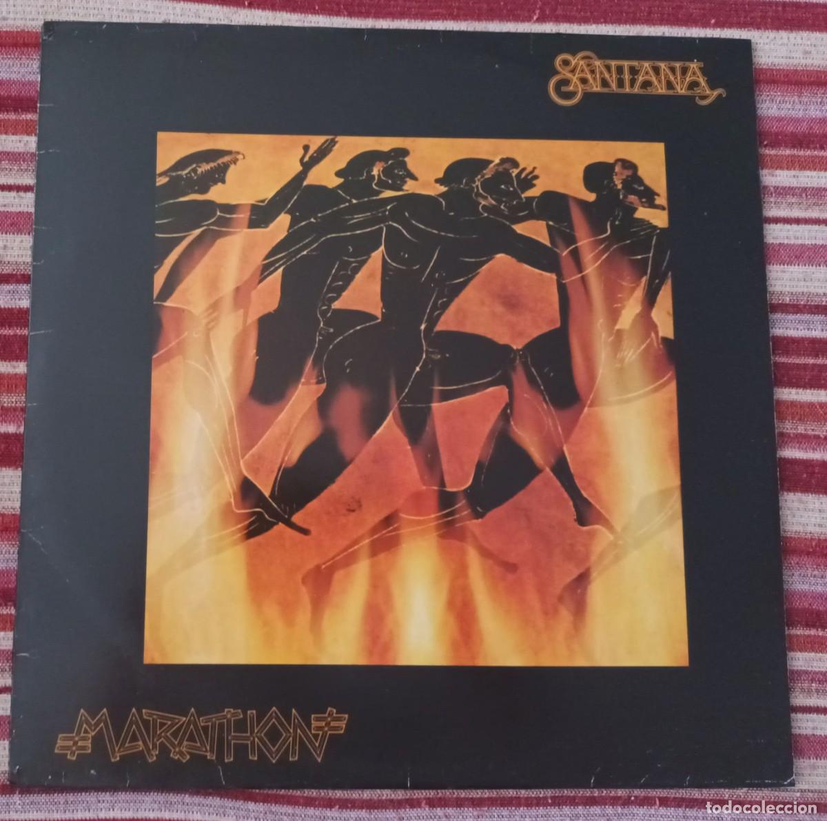 Discos de vinilo: SANTANA - MARATHON - LP - Foto 1