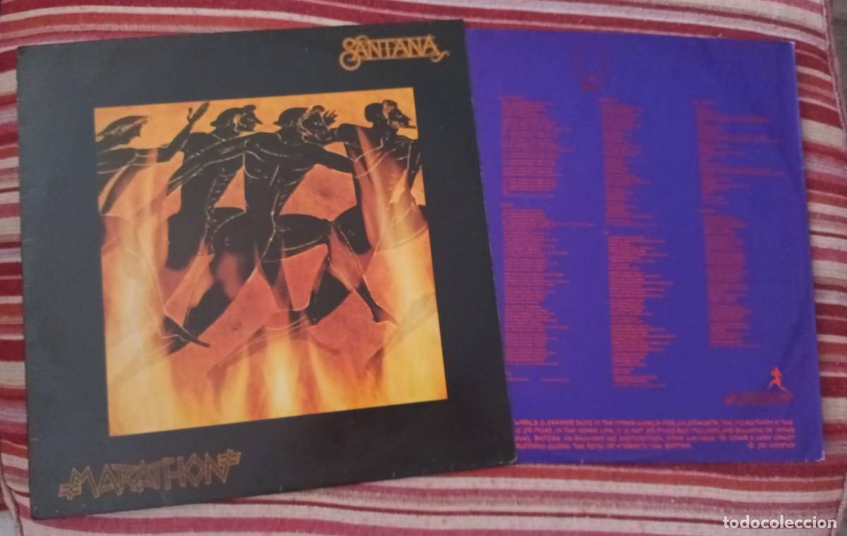 Discos de vinilo: SANTANA - MARATHON - LP - Foto 3