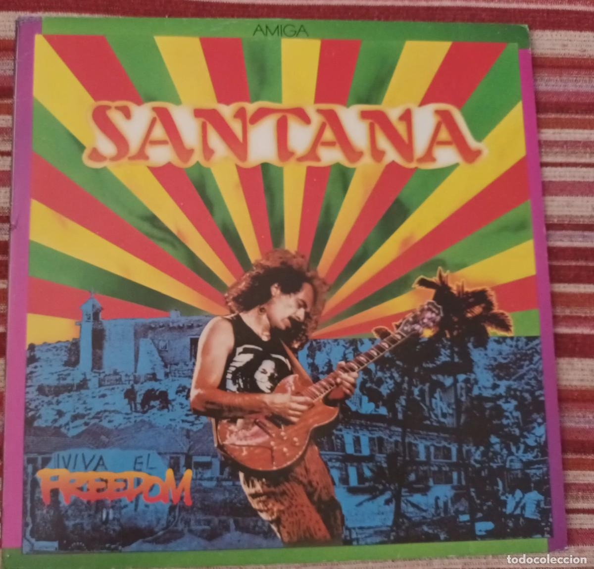 Discos de vinilo: SANTANA - FREEDOM - LP - Foto 1