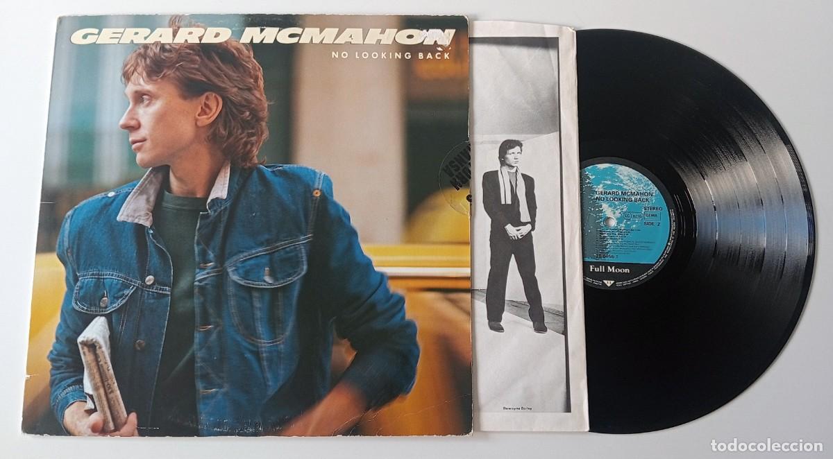 Discos de vinilo: LP GERAD MCMAHON - NO LOOKING BACK - Foto 3