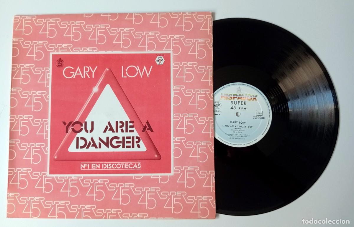 Discos de vinilo: MAXI GARY LOW - YOU ARE A DANGER - Foto 1