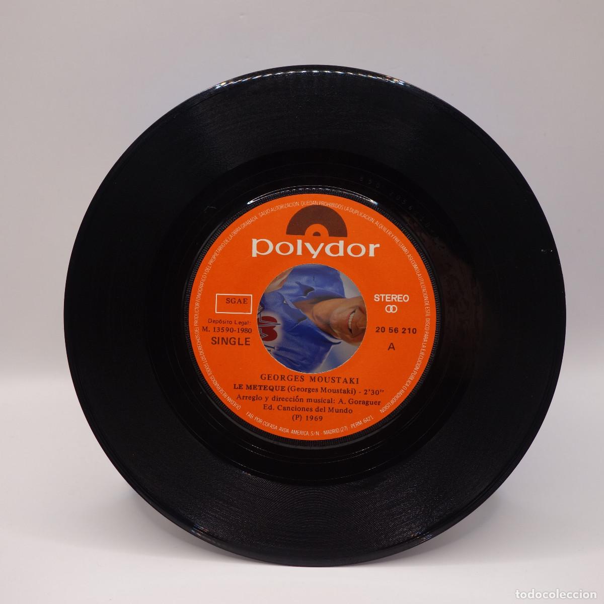 Discos de vinilo: GEORGES MOUSTAKI - LE METEQUE - Foto 4