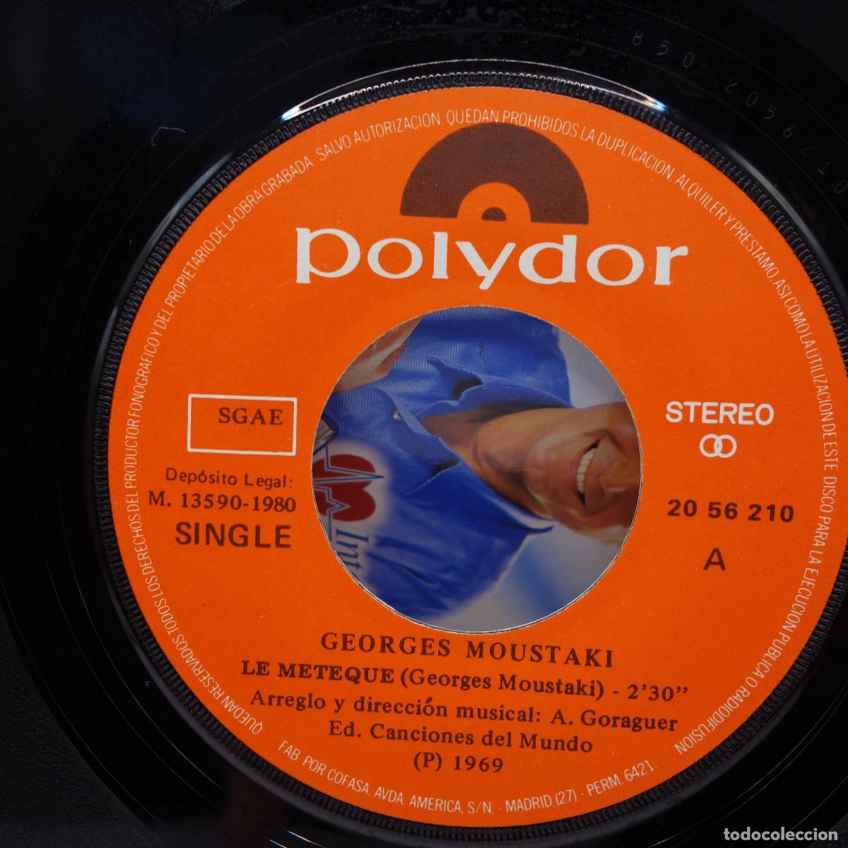 Discos de vinilo: GEORGES MOUSTAKI - LE METEQUE - Foto 5