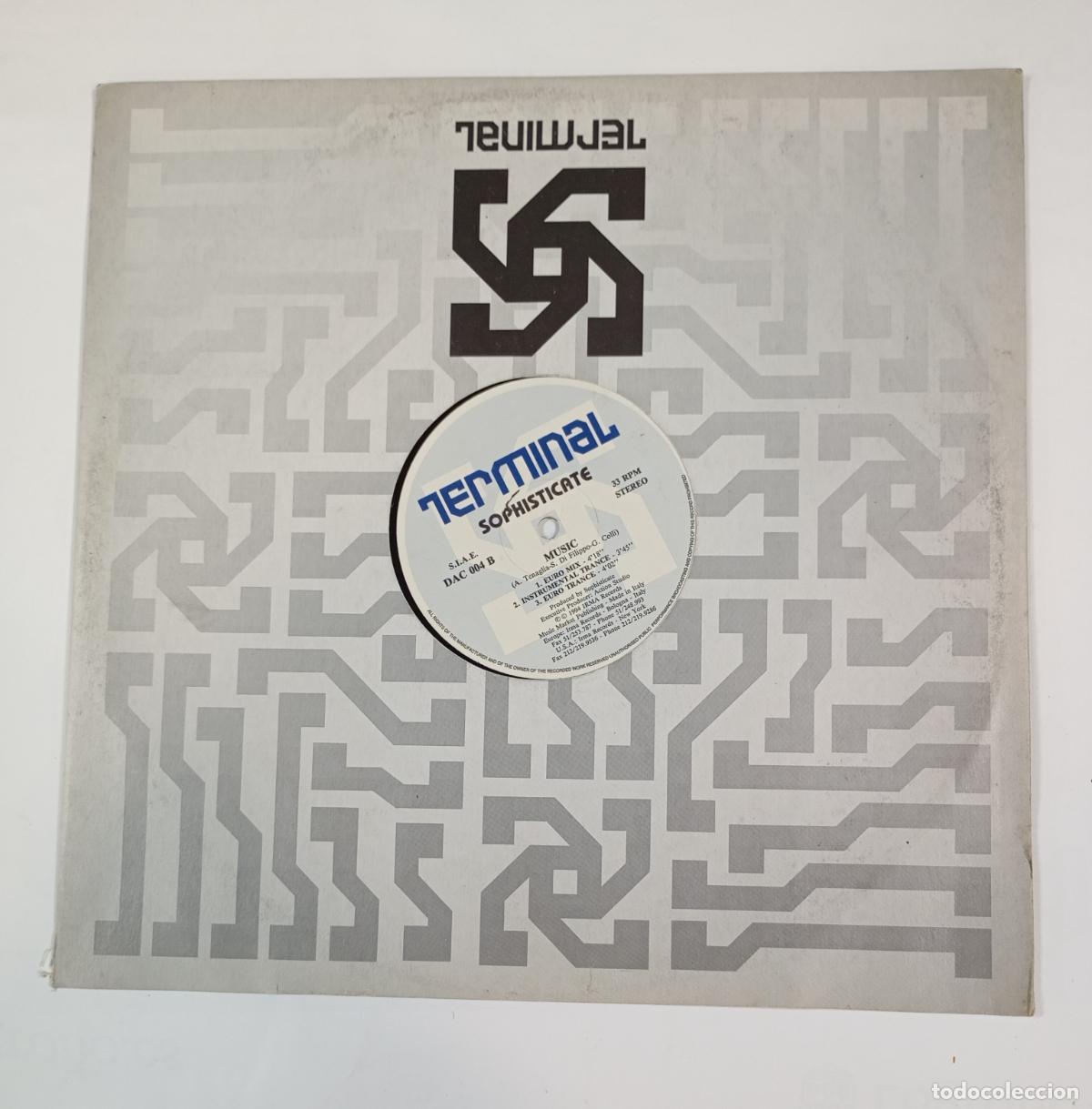 Discos de vinilo: Terminal. Sophisticate. MAXI-SINGLE. TDKDA49 - Foto 2