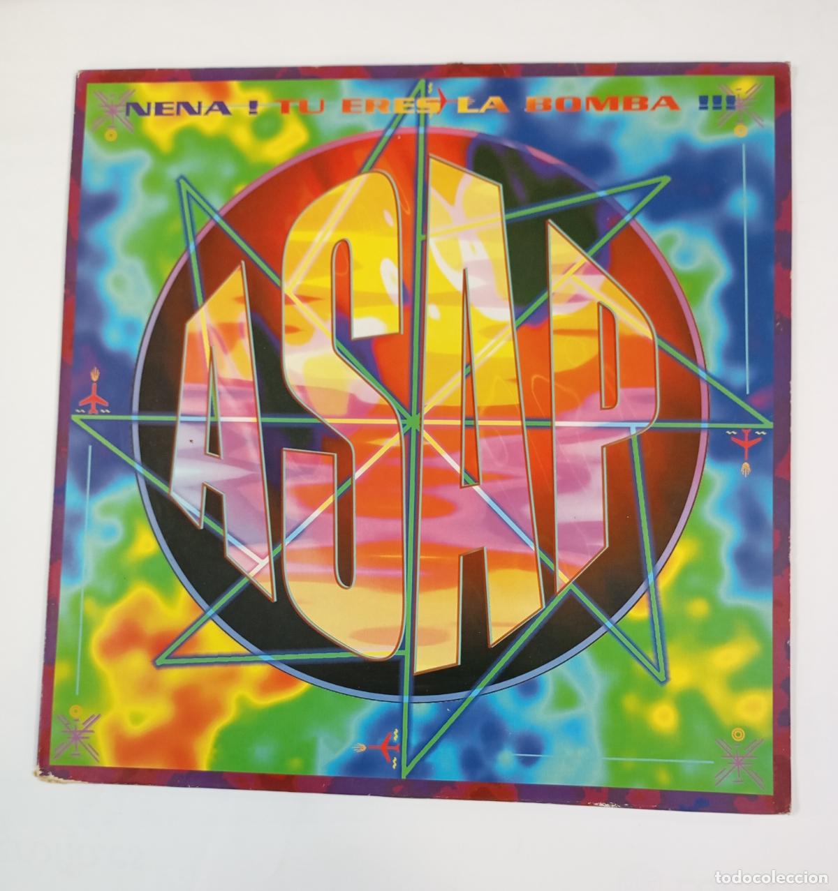 Discos de vinilo: ASAP &ndash; Nena! T&uacute; Eres La Bomba!!!. MAXI-SINGLE. TDKDA54 - Foto 1