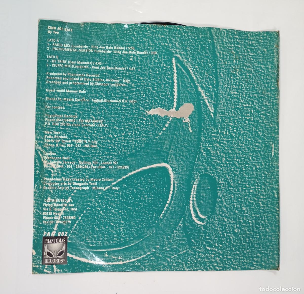 Discos de vinilo: KING JOE BALE. BY YOU. MAXI-SINGLE. TDKDA54 - Foto 2