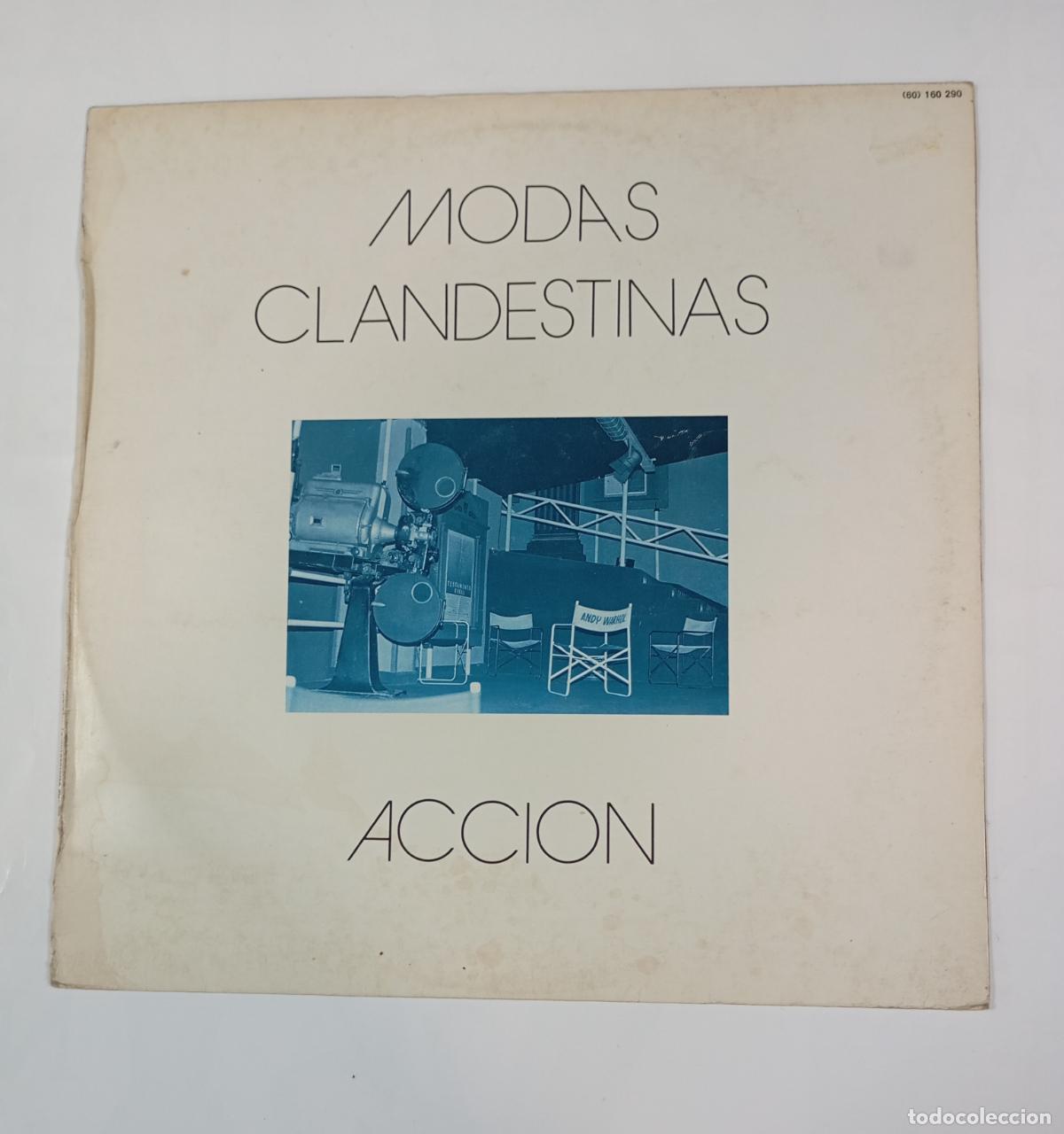 Discos de vinilo: Modas Clandestinas &lrm;&ndash; Accion. LP. TDKDA54 - Foto 1