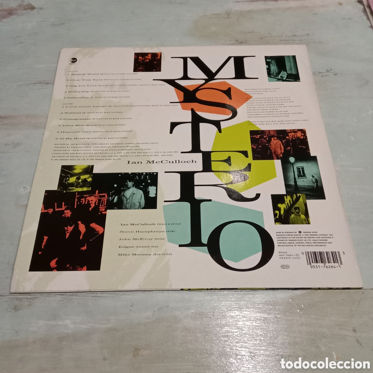 Discos de vinilo: IAN McCULLOCH - MYSTERIO - LP - Foto 2