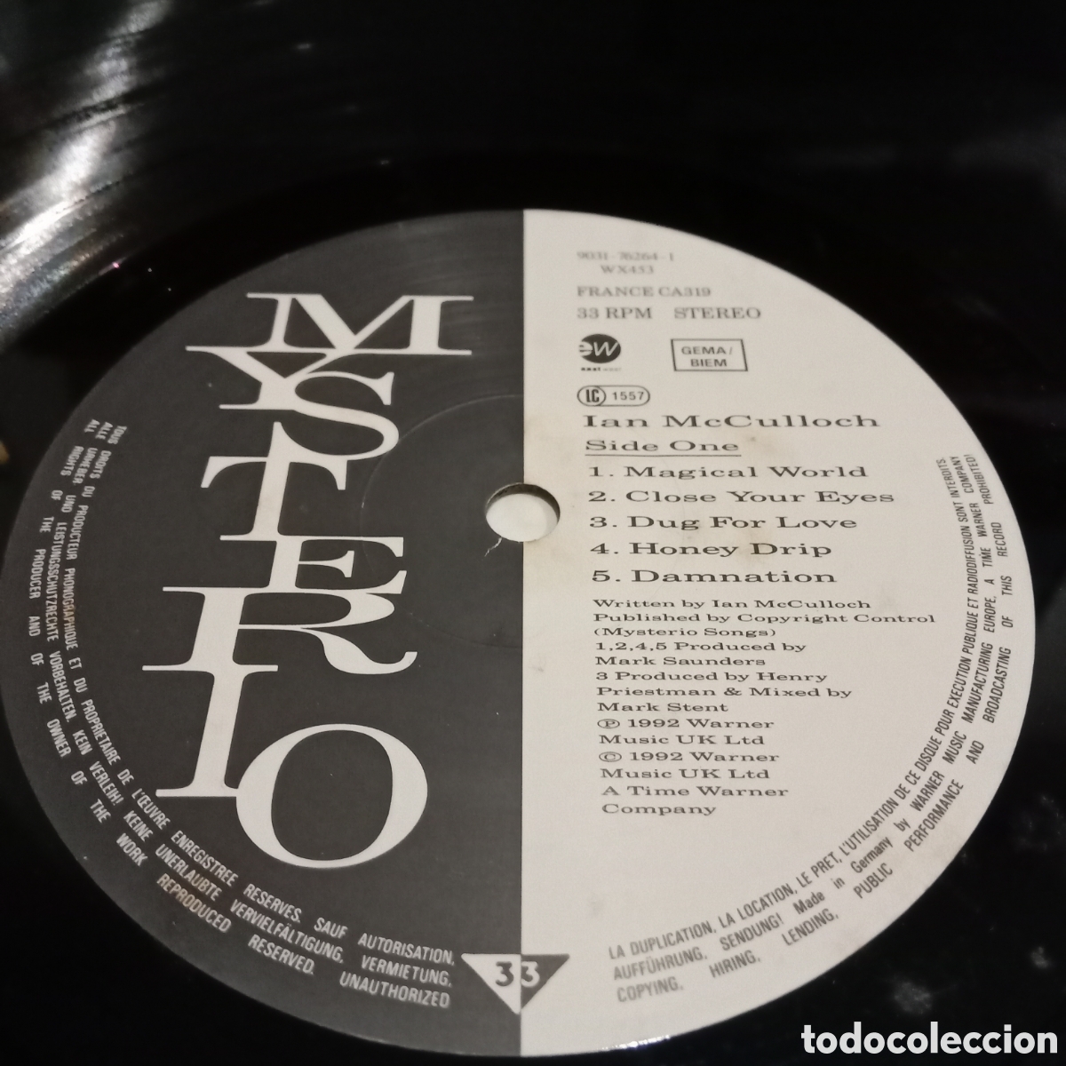 Discos de vinilo: IAN McCULLOCH - MYSTERIO - LP - Foto 5