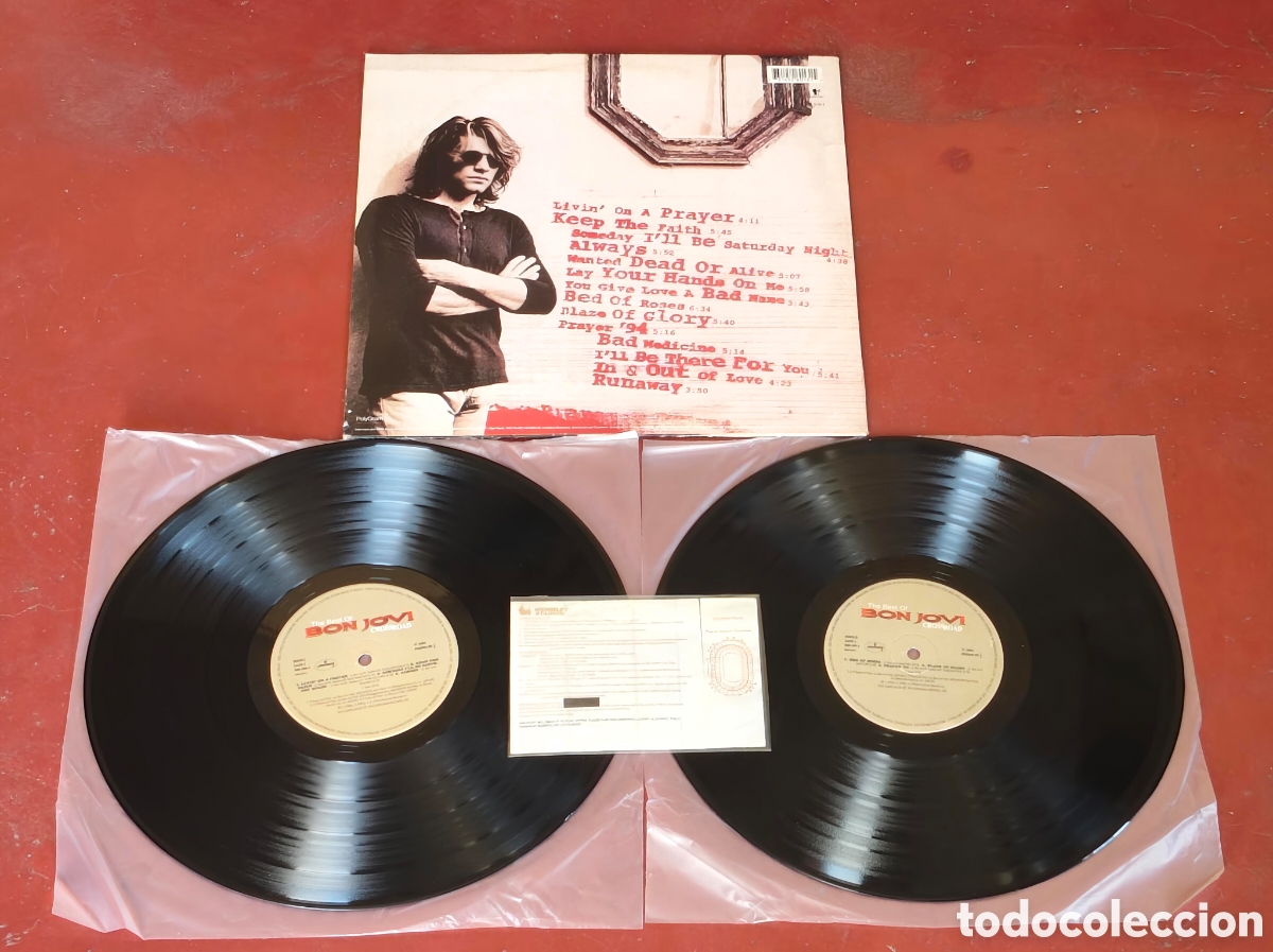 Discos de vinilo: Bon Jovi - Cross Road - - Foto 2