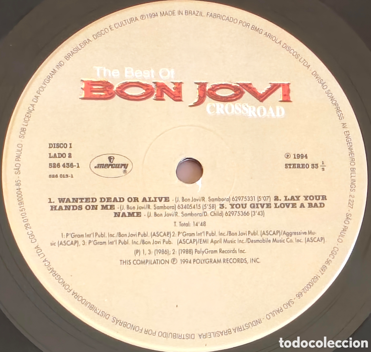Discos de vinilo: Bon Jovi - Cross Road - - Foto 4