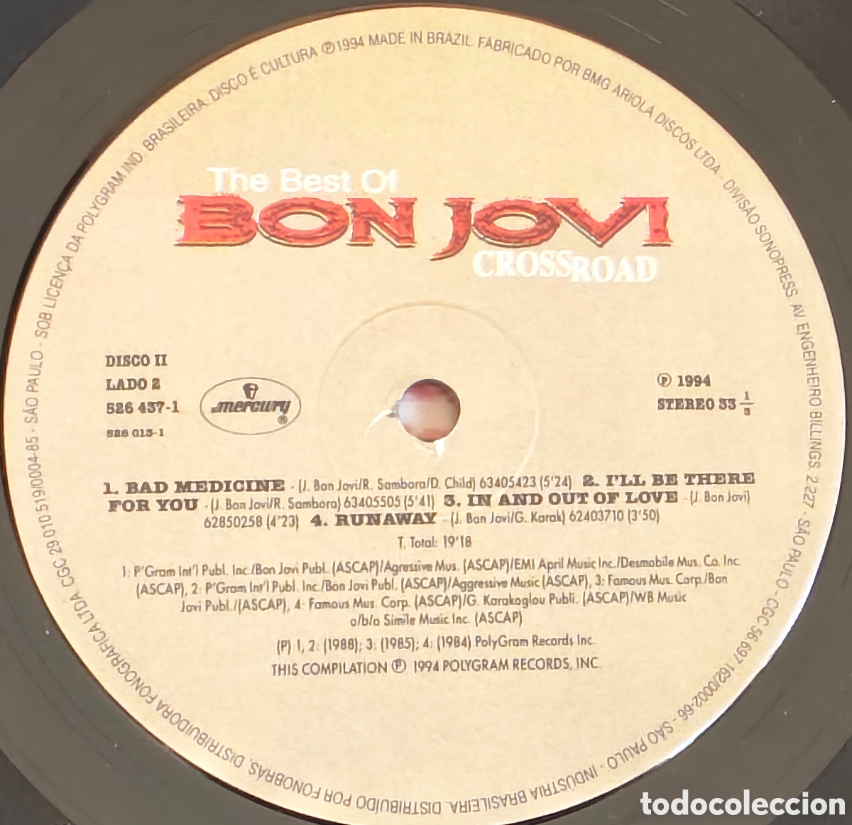 Discos de vinilo: Bon Jovi - Cross Road - - Foto 6
