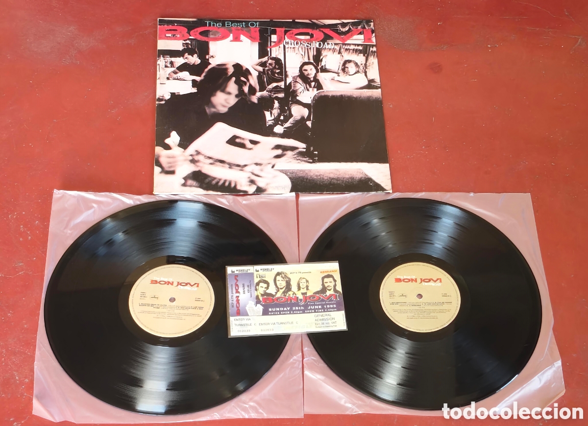 Discos de vinilo: Bon Jovi - Cross Road - - Foto 1