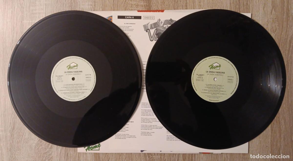 Discos de vinilo: LP 2 DISCOS VINILO LA ONDA VASELINA - Foto 2