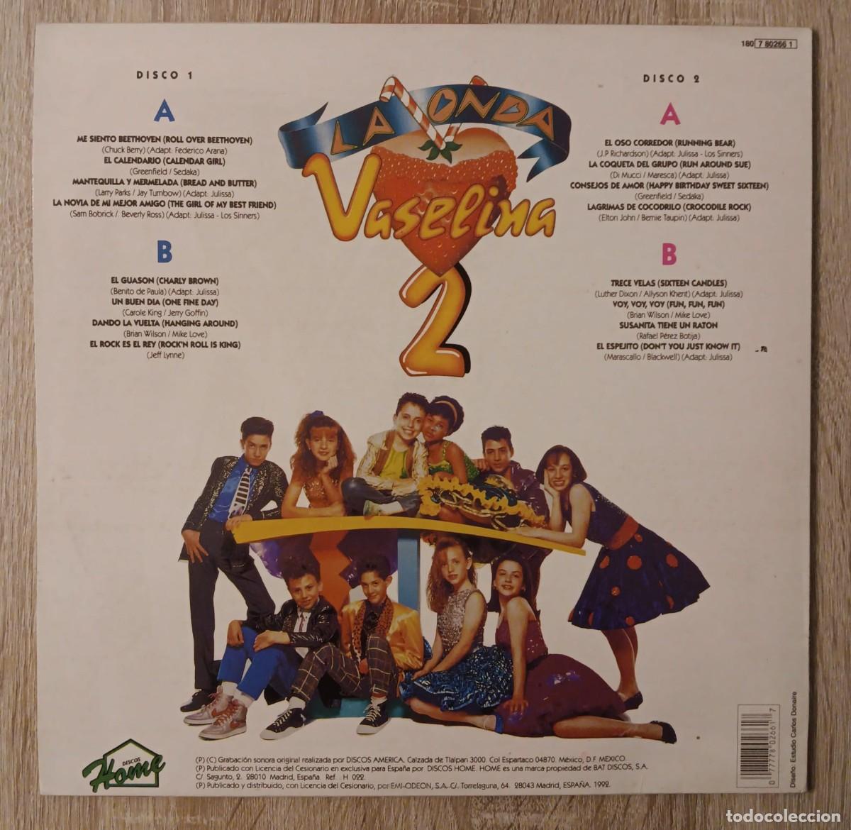 Discos de vinilo: LP 2 DISCOS VINILO LA ONDA VASELINA - Foto 4