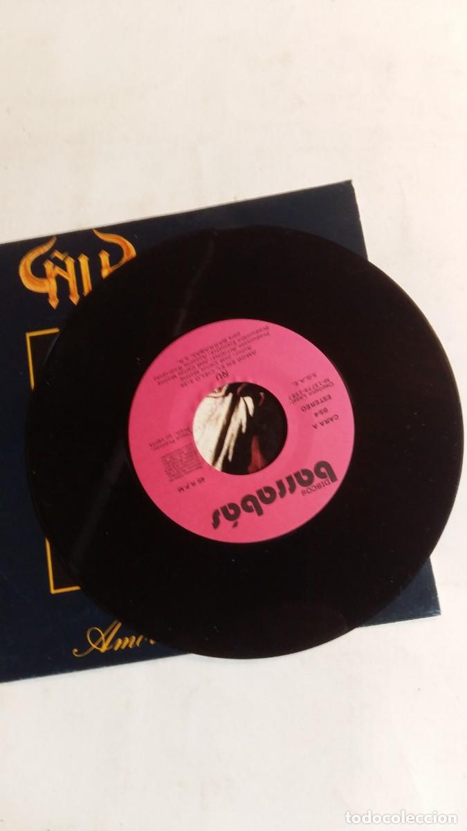 Discos de vinilo: Single, &Ntilde;U, Amor en el Cielo, Discos Barrab&aacute;s - Foto 4