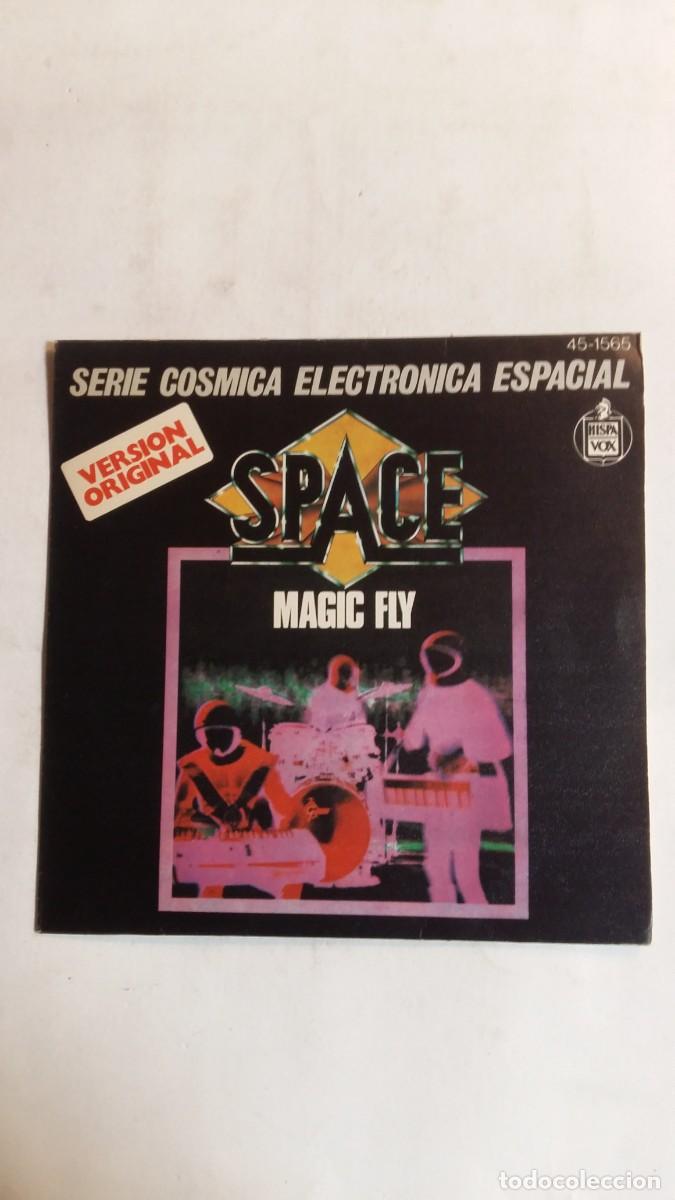 Discos de vinilo: Single, Space, Magic Fly/Ballad for Space Lovers, Hispavox - Foto 1