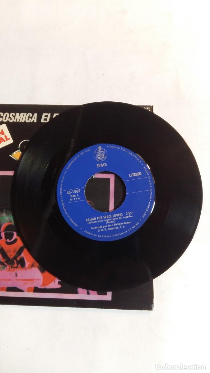 Discos de vinilo: Single, Space, Magic Fly/Ballad for Space Lovers, Hispavox - Foto 4