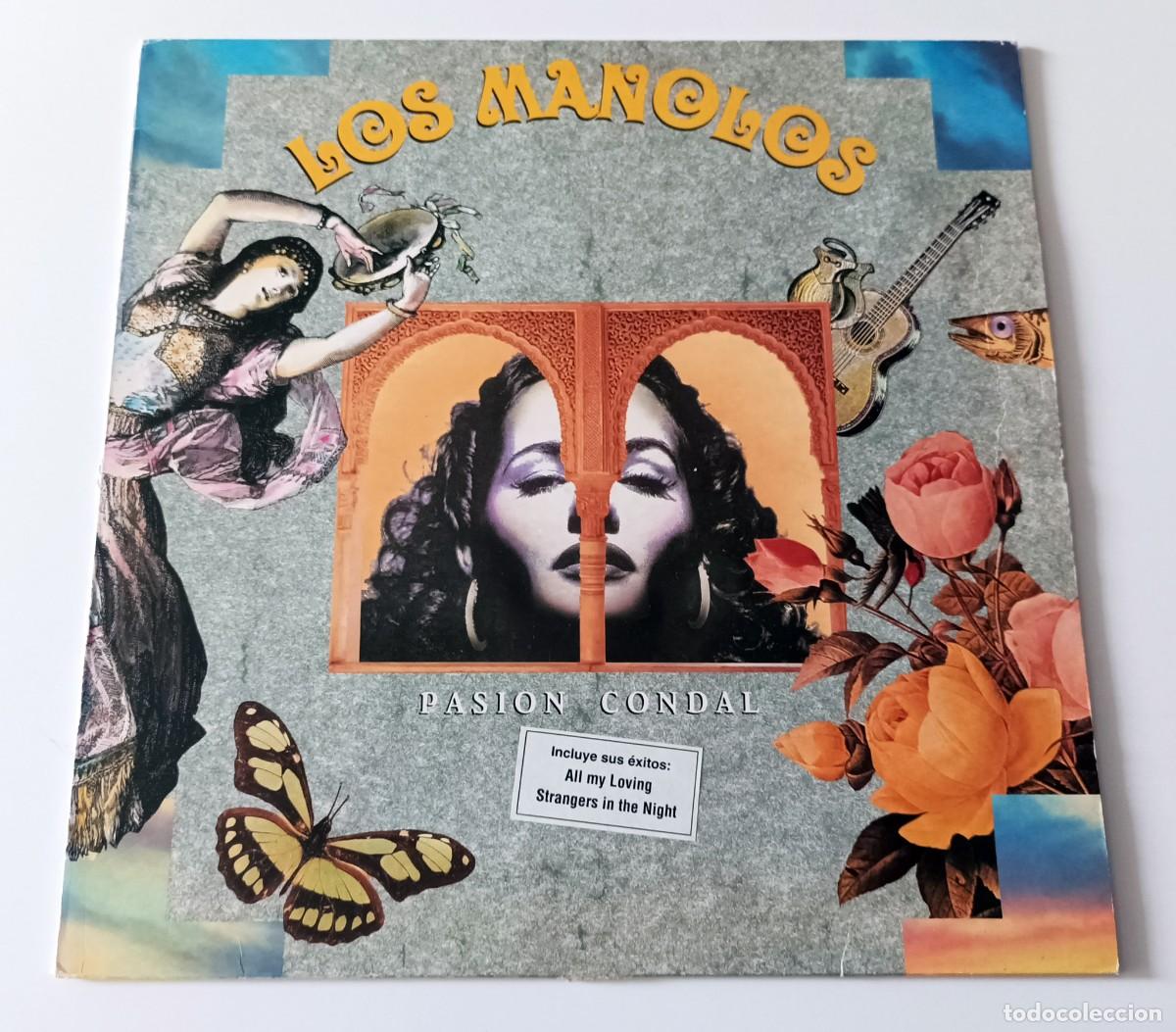 Discos de vinilo: LP LOS MANOLOS - PASI&Oacute;N CONDAL - Foto 1