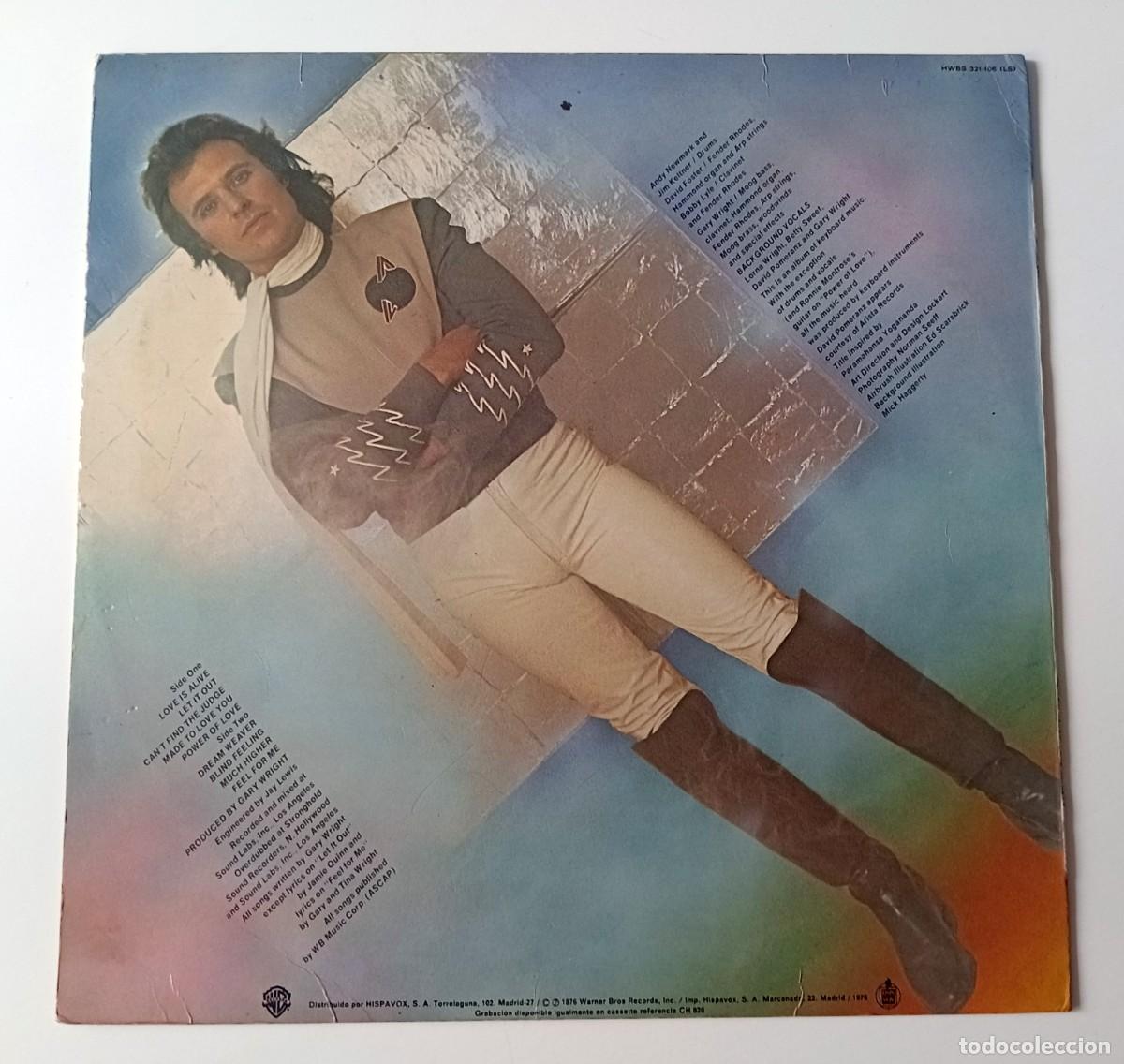 Discos de vinilo: LP GARY WRIGHT - THE DREAM WEAVER - Foto 2