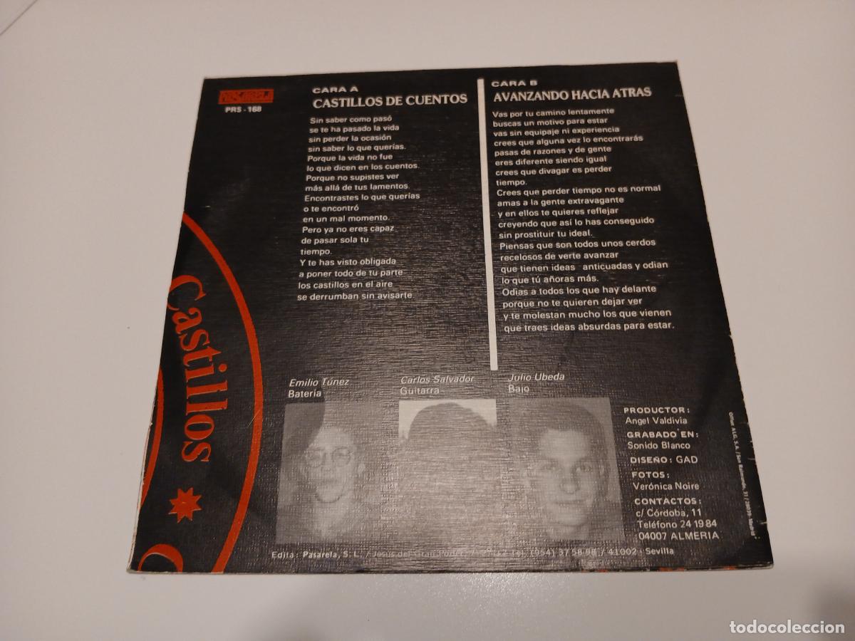 Discos de vinilo: T.H.C. -Castillos de cuentos- (1987) single 7&rdquo; - Foto 5