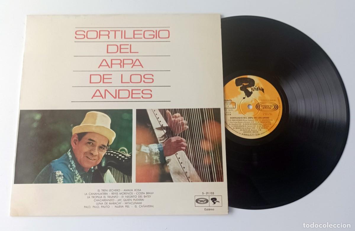 Discos de vinilo: LP GERARDO SERVIN - SORTILEGIO DEL ARPA DE LOS ANDES - Foto 1