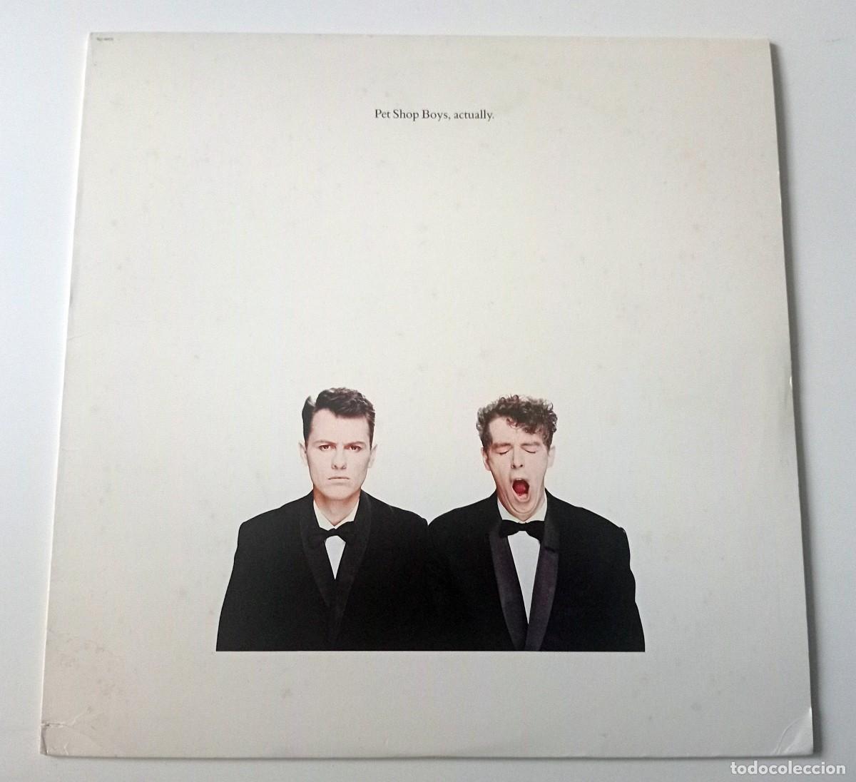 Discos de vinilo: LP PET SHOP BOYS - ACTUALLY - Foto 1