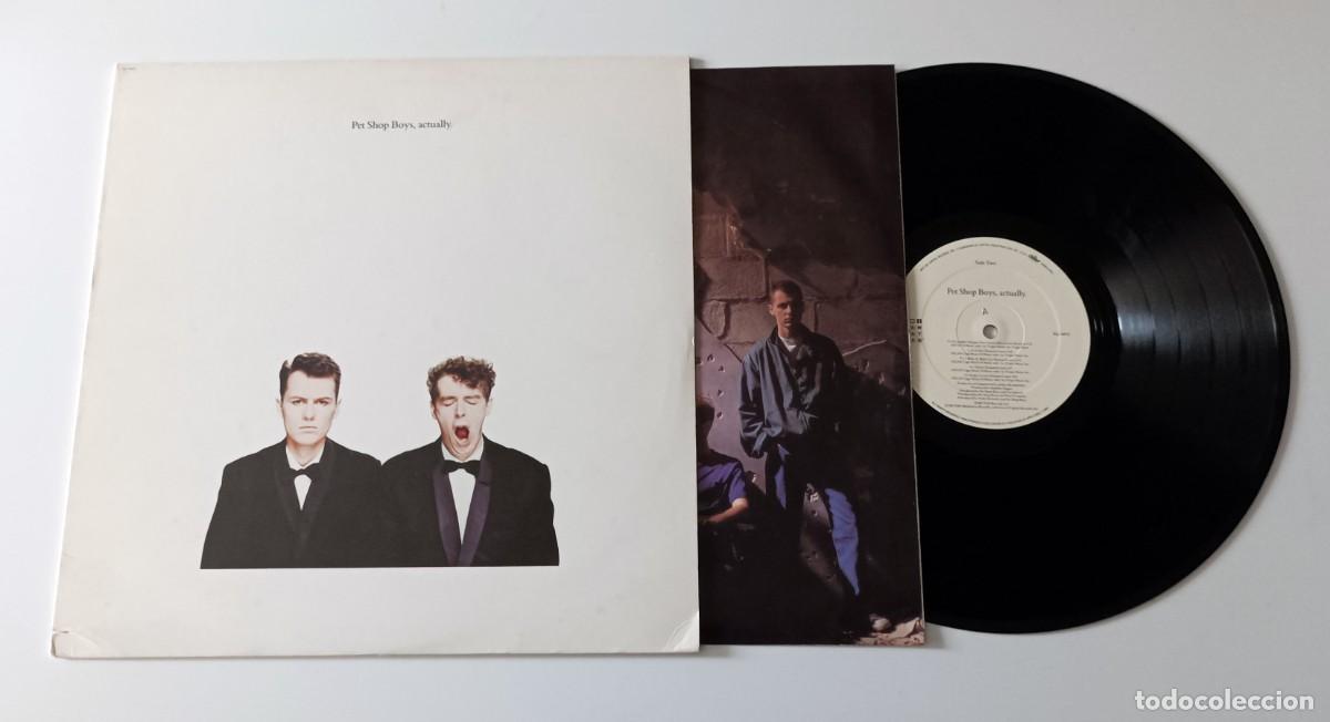 Discos de vinilo: LP PET SHOP BOYS - ACTUALLY - Foto 3