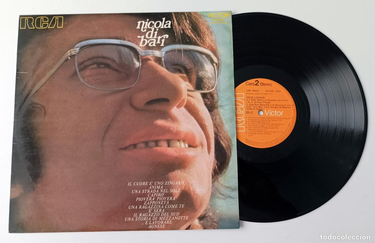 Discos de vinilo: LP NICOLA DI BARI (1973) - Foto 1